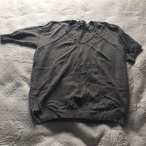 Kenneth Cole Reaction Size Small Gray Sweater Top